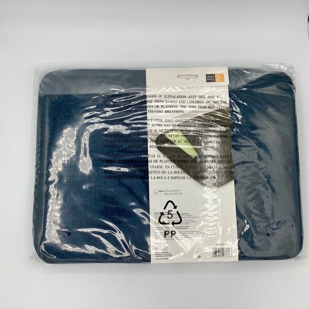 Case Logic Laptop Sleeve - Color: Blue - NEW